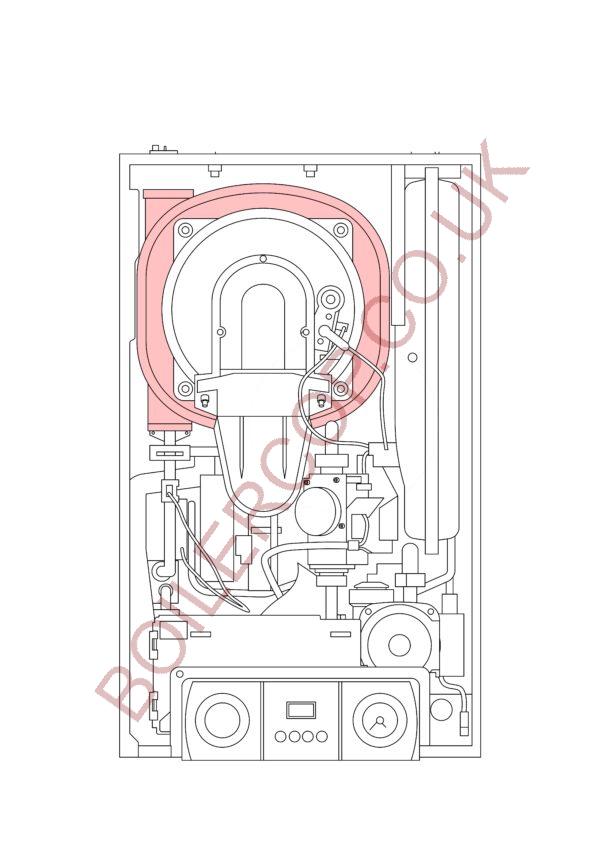 REMEHA BROAG - AVANTA BOILERS - AVANTA PLUS COMBI 28C - Heat Exchanger